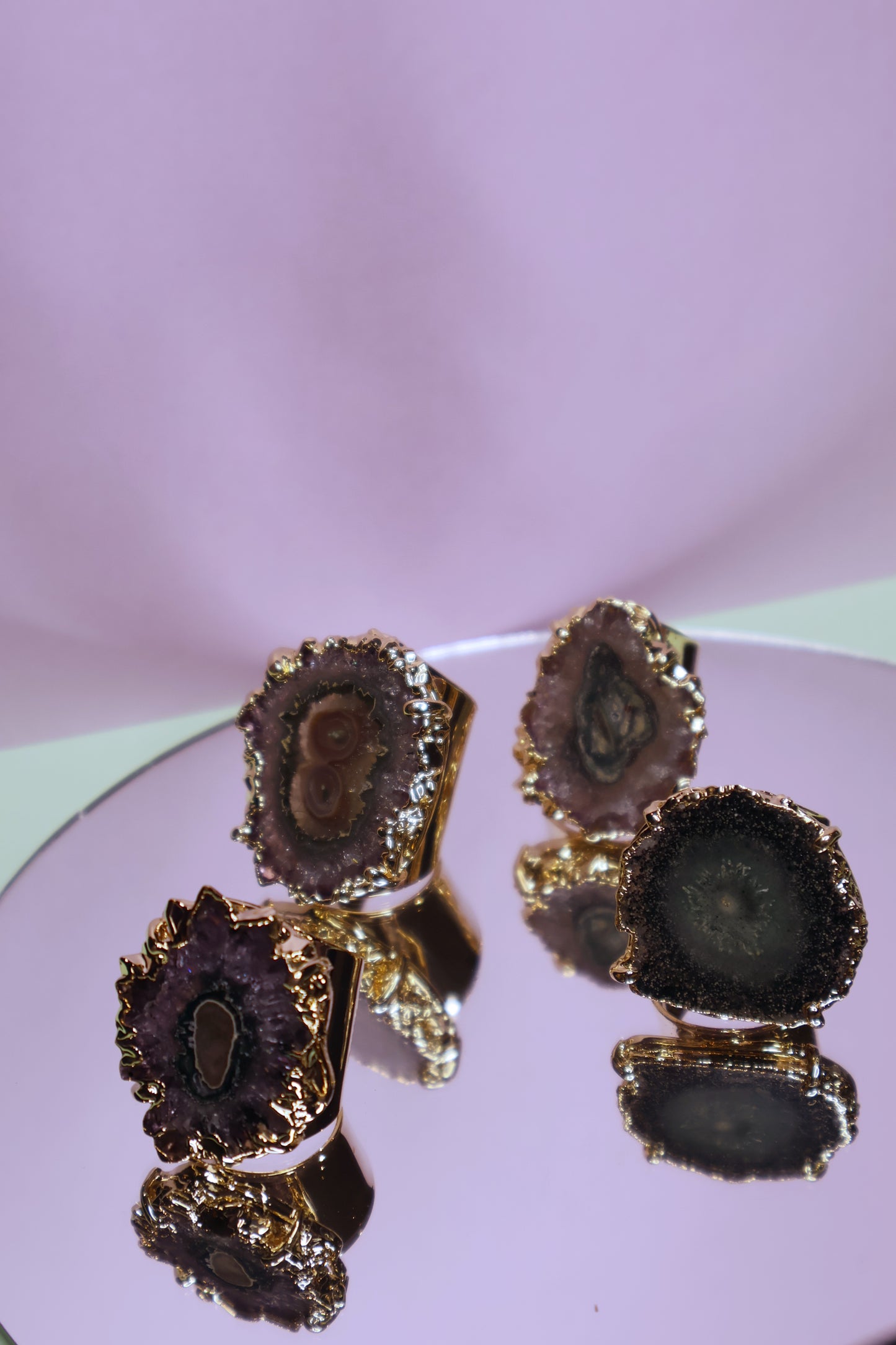 Stalactite Cuff Rings