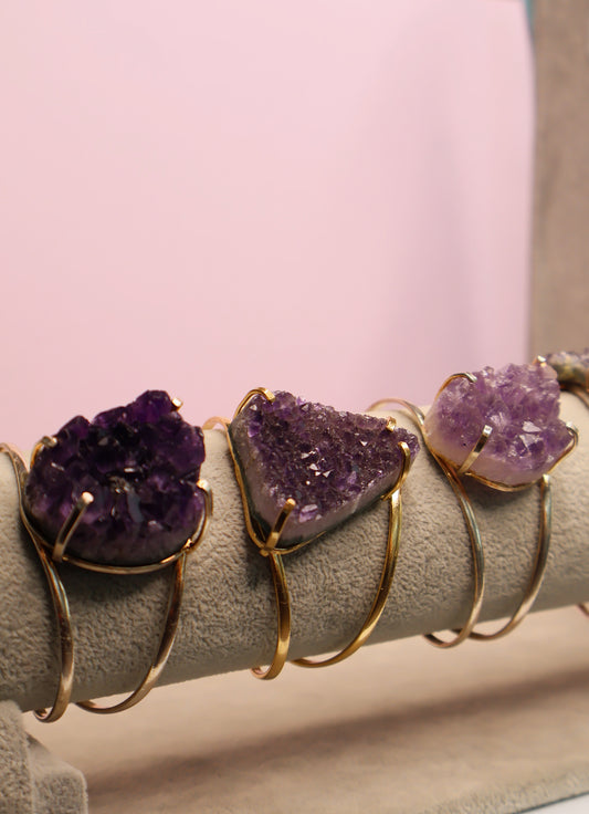 Dark Amethyst Bracelet